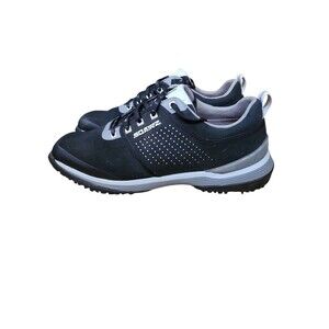 Sqairz Arrow Golf Shoes Mens Size 11 Black Square Toe Spikes Performance